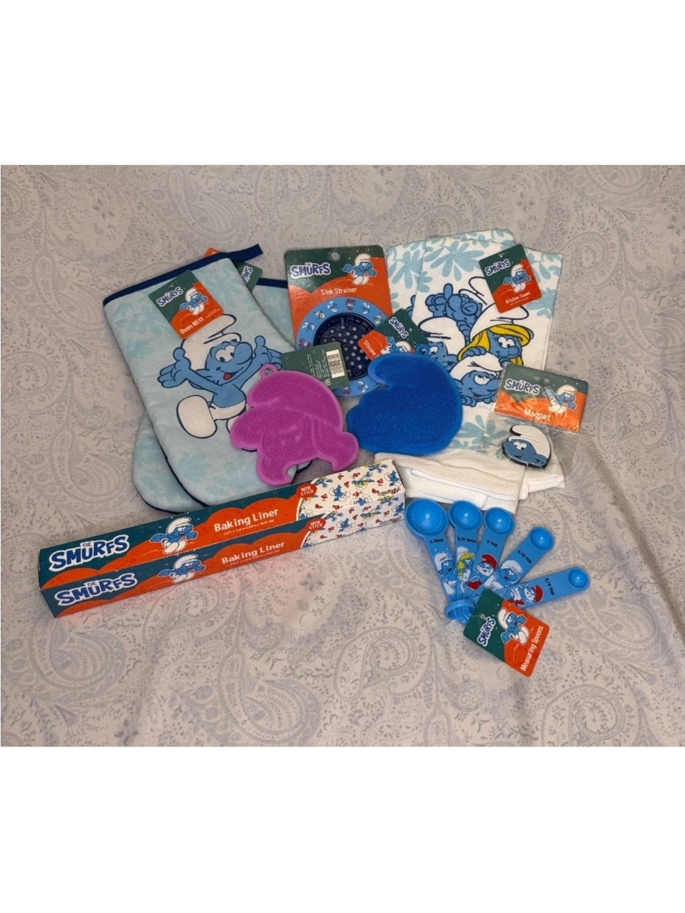 The Smurfs Kitchen Bundle Set of 14 pieces
